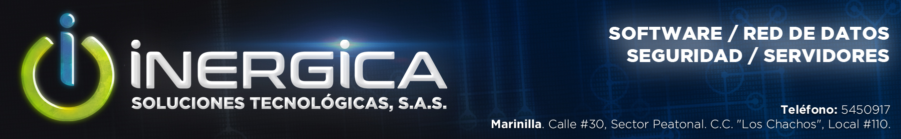 Inergica, Soluciones Tecnológicas Logo